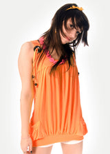 J B Crepe multi Color Top